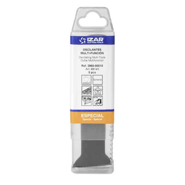 Sierra MOD. 00020 (HP 119) Oscilante Multi-Funcion Amarre Supercut (pack 5 uds. - EUR/pack) -2960- IZAR