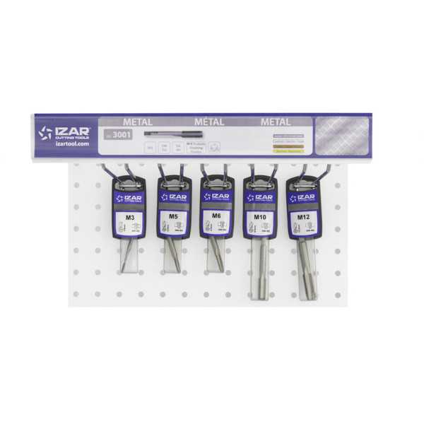 Macho Mano 04,00X0,70 HSS DIN352 (M) Blister -3001- IZAR