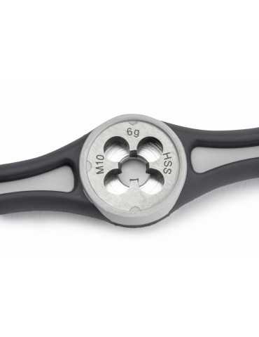 Cojinete 08,00x1,25 Mano HSS DIN223 (M) Monoblock Blister -3005- IZAR 2