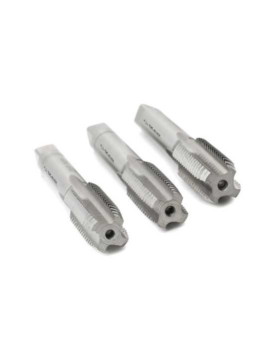 Juego 3-Machos 24,00X3,00 Mano HSS DIN352 (M) TIN -3030- IZAR