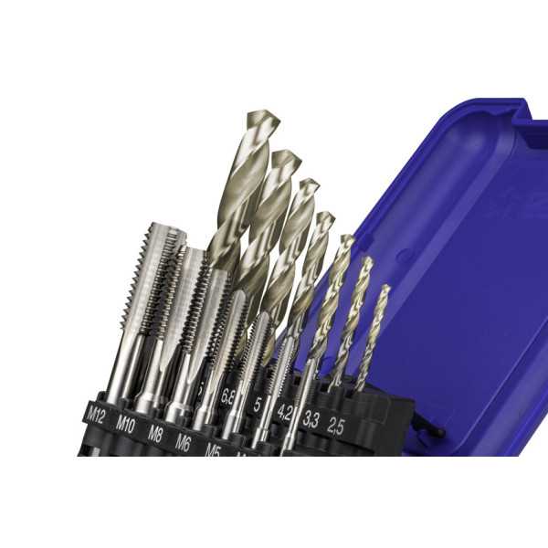 Macho Mano Set + Broca 1015 Zirkon Recto HSS ISO 529 (M) -3039- IZAR