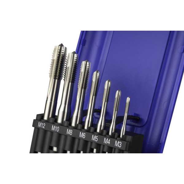 Macho Maquina Set Recto HSS Co DIN371 (M) Gun -3100- IZAR