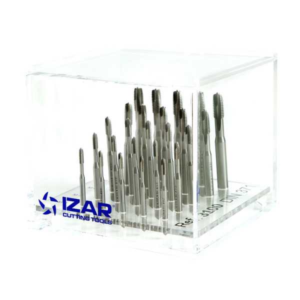 Macho Maquina 05,00X0,80 Recto HSS Co DIN371 (M) Gun TIN -3100- IZAR