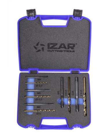 Macho Maquina Set + 1016 HSS Co Recto HSS Co-V DIN371 (M) Mat. Aleados -3143- IZAR