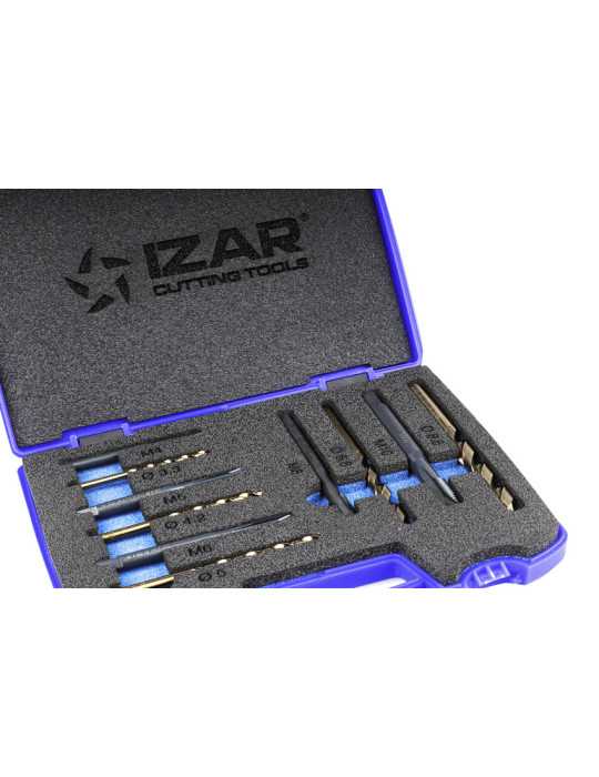 Macho Maquina Set + 1016 HSS Co Recto HSS Co-V DIN371 (M) Mat. Aleados -3143- IZAR