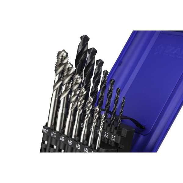 Macho Maquina Set+broca HSS Helicoidal HSS Co DIN371 (M) -3150- IZAR