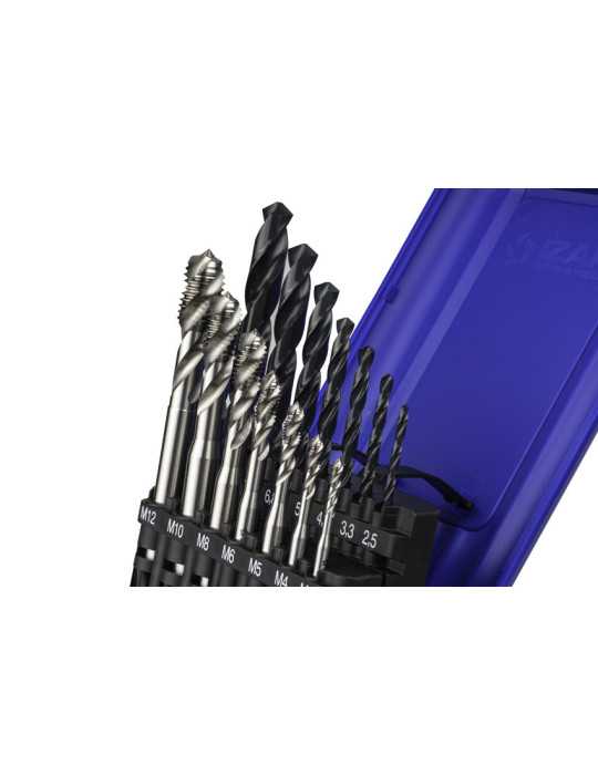 Macho Maquina Set+broca HSS Helicoidal HSS Co DIN371 (M) -3150- IZAR