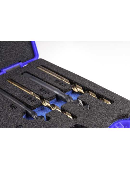 Macho Maquina Set + 1016 HSS Co Helicoidal HSS Co-V DIN371 (M) Mat. Aleados -3153- IZAR