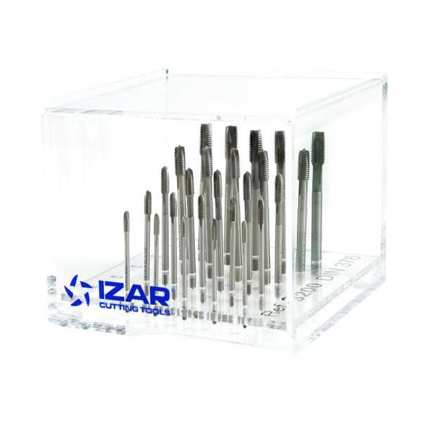 Macho Maquina 20,00X1,50 Recto HSS Co DIN376/374 (M/MF) Gun TIN -3200- IZAR