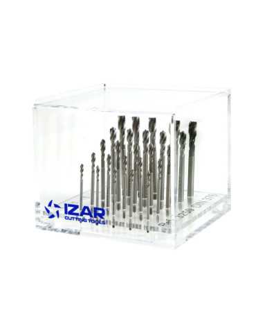 Macho Maquina 08,00X1,25 Helicoidal HSS Co DIN376/374 (M/MF) TIN -3250- IZAR