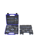 Juego Machos-Cojinetes M3-M20 + Combi (MOD. 1) 55 pcs. Mano -3406- IZAR