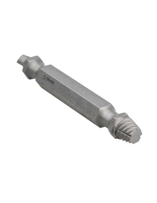 Extractor Set Extractores (N1-2-3-4) + Puntas (T-PH-PZ) 17 Piezas Impacto -3407- IZAR
