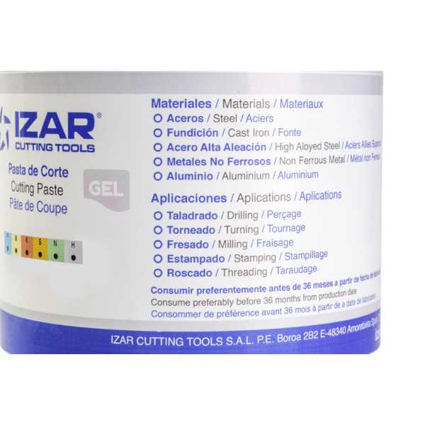 Aceite/Refrigerante Pasta Universal 0,75 L Corte -3415- IZAR