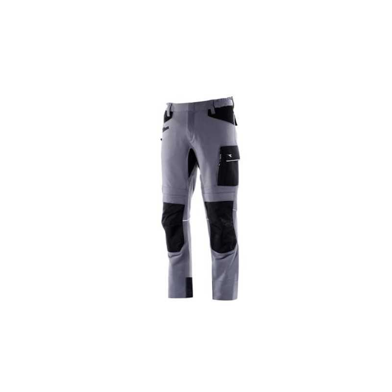 Pantalon multibolsillos DIADORA Carbon Steel Gray Talla 2XL