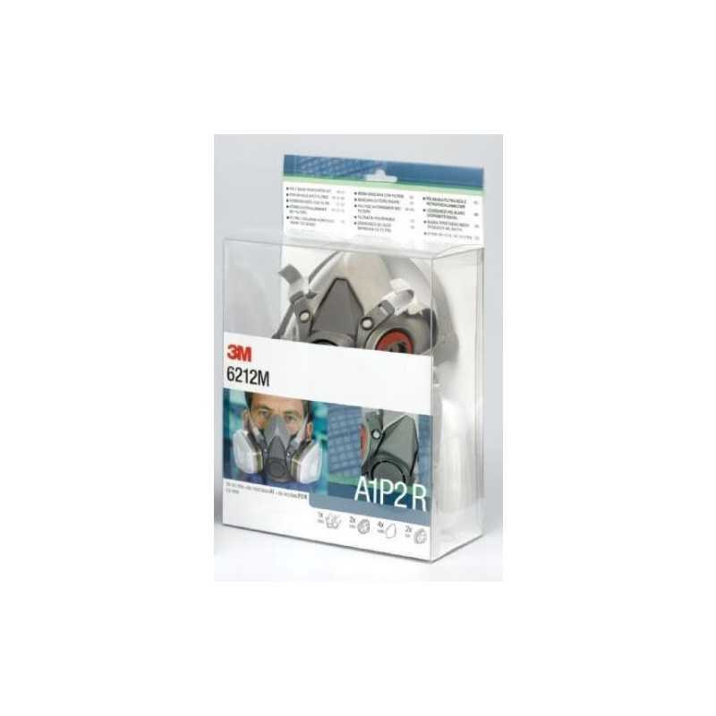 Media mascara + filtro 3M A1P2R PACK6200