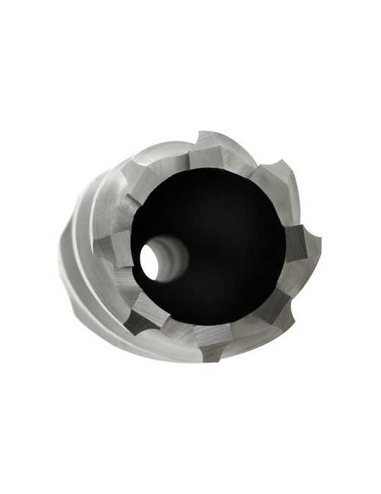 Fresa 12,00X30 mm Hueca HSS-XT Maquina Electromagnetica TIN -4070- IZAR