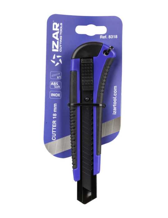 Cuter 18 mm Ergonomic Hoja-Partible-18 -8318- IZAR