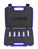 Broca Set 2-3-4-5-6 mm Extracción Machos -9016- IZAR