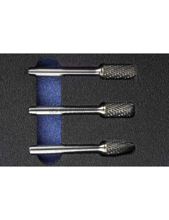 Set 3 PCS. 9,6x6 mm Dent. 6 (Ref. 9260-51-54) -9200- IZAR