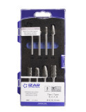 Juego Fresas Set 08 PCS (D-C-F-B) Rotativas Metal Duro -9201- IZAR