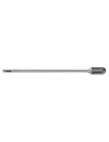 Fresa 09,60X06,00 mm Dent.6 Rotativa Metal Duro Tipo C Radial Larga -9231- IZAR