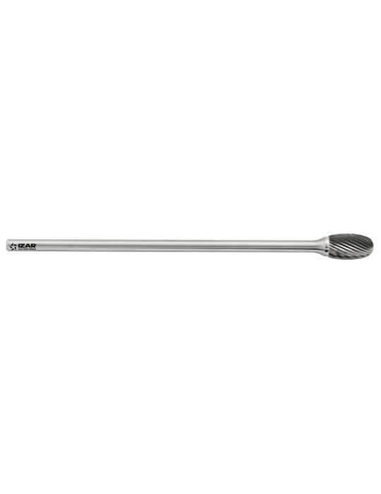 Fresa 09,60X06,00 mm Dent.3 Rotativa Metal Duro Tipo E Gota-Oval Larga -9237- IZAR