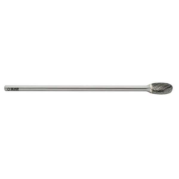Fresa 09,60X06,00 mm Dent.6 Rotativa Metal Duro Tipo E Gota-Oval Larga -9237- IZAR