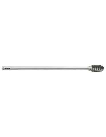 Fresa 12,70X06,00 mm Dent.3 Rotativa Metal Duro Tipo E Gota-Oval Larga -9237- IZAR