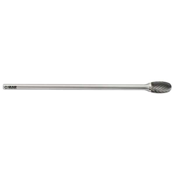 Fresa 12,70X06,00 mm Dent.3 Rotativa Metal Duro Tipo E Gota-Oval Larga -9237- IZAR