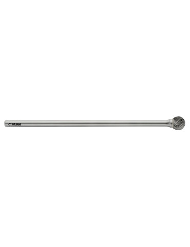 Fresa 08,00X06,00 mm Dent.6 Rotativa Metal Duro Tipo D Esferica Larga -9238- IZAR
