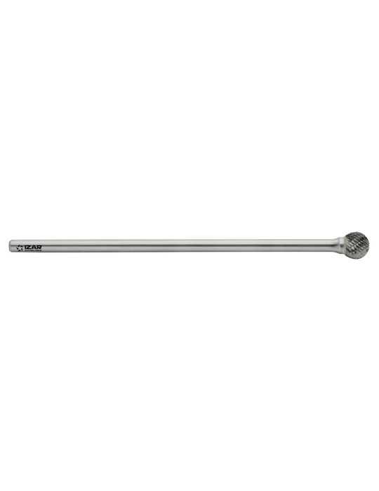 Fresa 09,60X06,00 mm Dent.6 Rotativa Metal Duro Tipo D Esferica Larga -9238- IZAR
