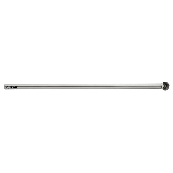 Fresa 12,70X06,00 mm Dent.3 Rotativa Metal Duro Tipo D Esferica Larga -9238- IZAR