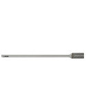 Fresa 12,70X06,00 mm Dent.6 Rotativa Metal Duro Tipo B Corte-Centro Larga -9240- IZAR