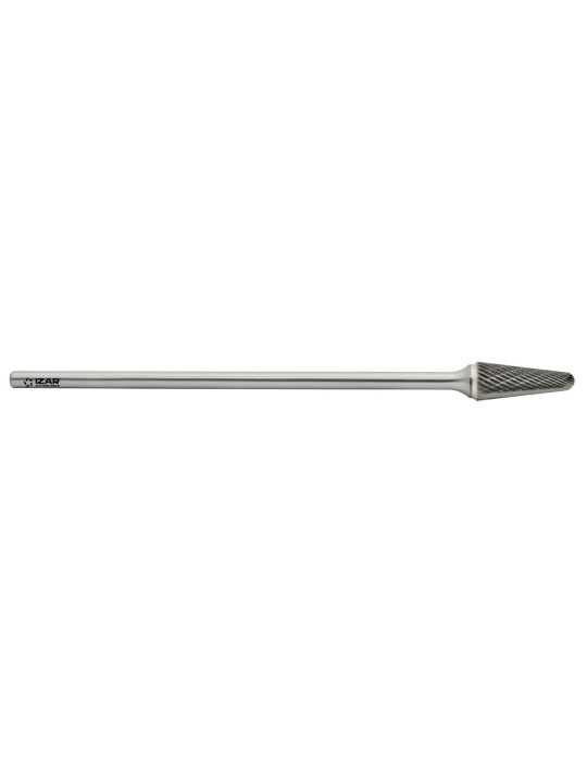 Fresa 12,70X06,00 mm Dent.6 Rotativa Metal Duro Tipo L Conica Redondeada Larga -9247- IZAR