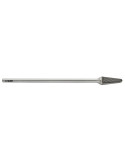 Fresa 12,70X06,00 mm Dent.6 Rotativa Metal Duro Tipo L Conica Redondeada Larga -9247- IZAR