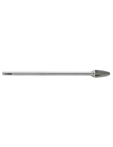 Fresa 12,70X06,00 mm Dent.6 Rotativa Metal Duro Tipo F Ojiva Redondeada Larga -9248- IZAR