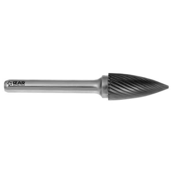 Fresa 03,00X03,00 mm Dent.1 Rotativa Metal Duro Tipo G Ojiva -9254- IZAR