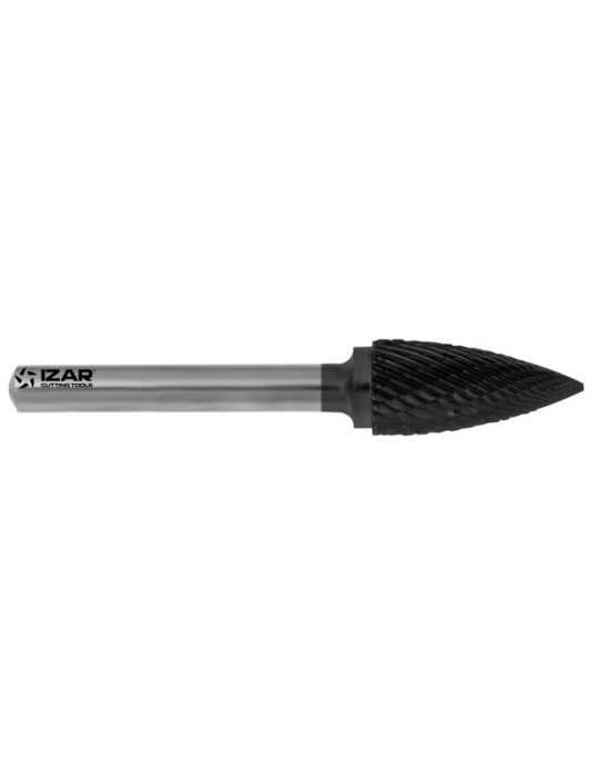 Fresa 03,00X03,00 mm Dent.6 Rotativa Metal Duro Tipo G Ojiva -9254- IZAR