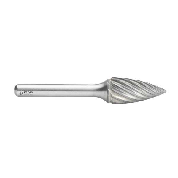 Fresa 09,60X06,00 mm Dentado Inox Rotativa Metal Duro Tipo G Ojiva -9254- IZAR