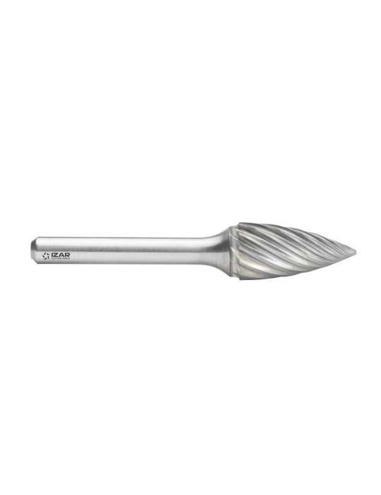 Fresa 09,60X06,00 mm Dentado Inox Rotativa Metal Duro Tipo G Ojiva -9254- IZAR
