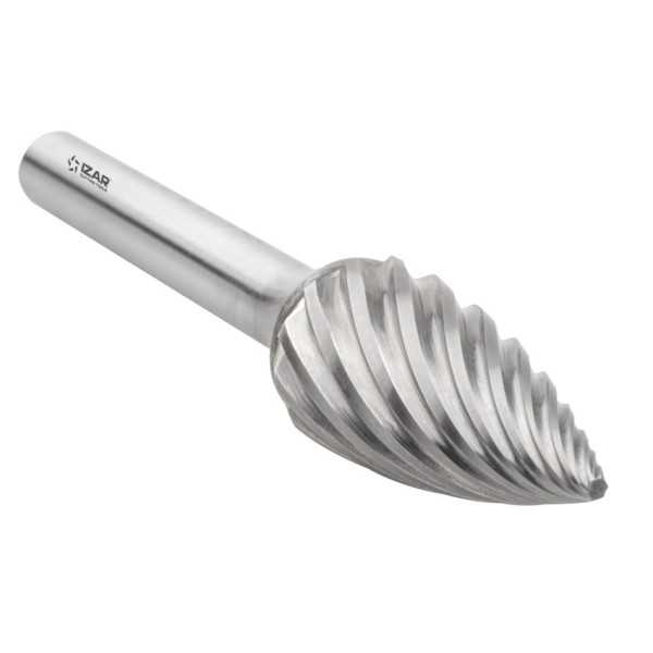 Fresa 09,60X06,00 mm Dentado Inox Rotativa Metal Duro Tipo G Ojiva -9254- IZAR