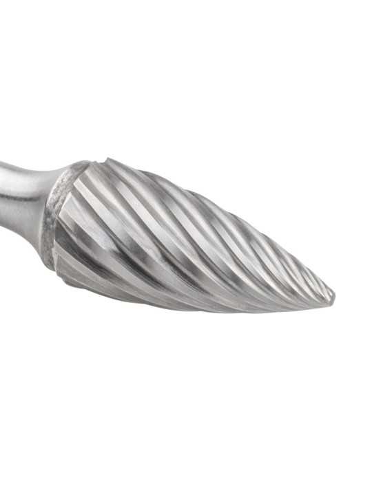 Fresa 12,70X06,00 mm Dentado Inox Rotativa Metal Duro Tipo G Ojiva -9254- IZAR