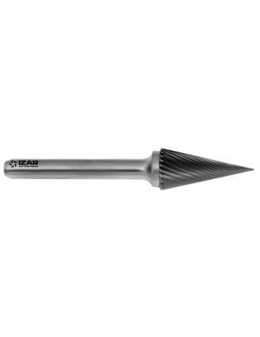 Fresa 06,00X06,00 mm Dent.3 Rotativa Metal Duro Tipo M Conica -9255- IZAR