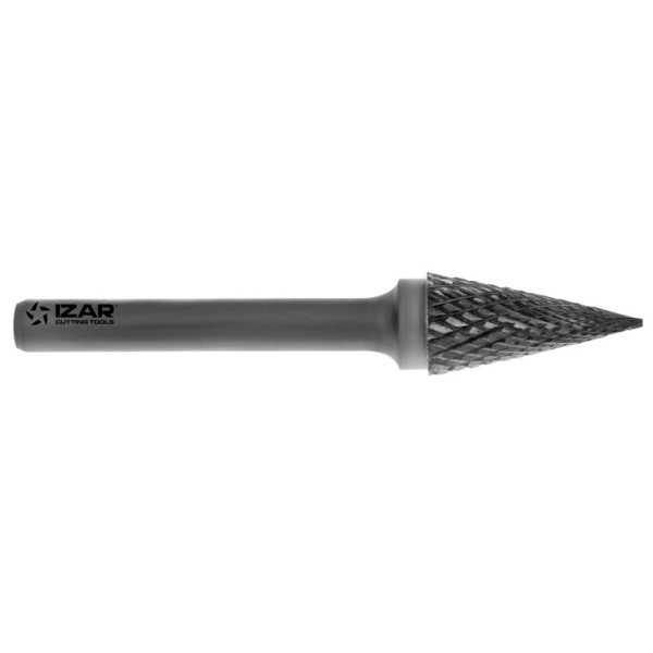 Fresa 06,30X03,00 mm Dent.1 Rotativa Metal Duro Tipo M Conica -9255- IZAR