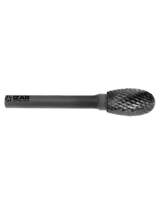 Fresa 03,00X03,00 mm Dent.1 Rotativa Metal Duro Tipo E Gota-Oval -9257- IZAR
