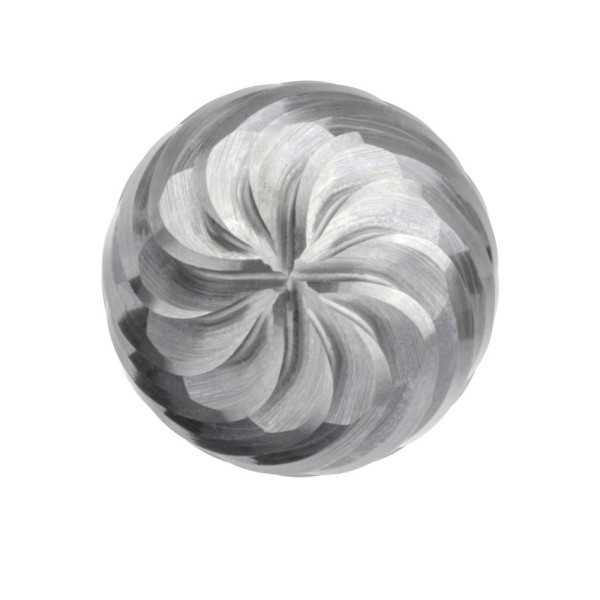 Fresa 12,70x06,00 mm Dentado Inox Rotativa Metal Duro Tipo E Gota-Oval -9257- IZAR