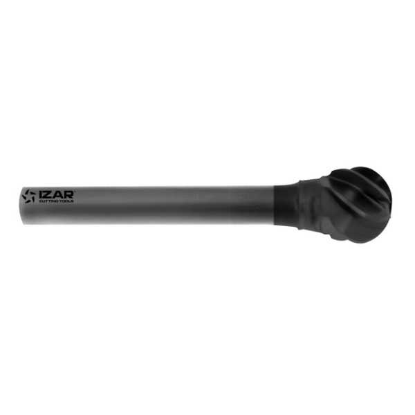 Fresa 03,00X03,00 mm Dent.1 Rotativa Metal Duro Tipo D Esferica -9258- IZAR