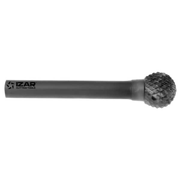 Fresa 03,00X03,00 mm Dent.3 Rotativa Metal Duro Tipo D Esferica -9258- IZAR