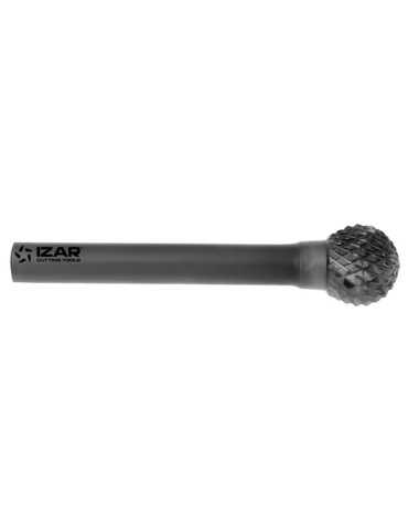 Fresa 03,00X03,00 mm Dent.4 Rotativa Metal Duro Tipo D Esferica -9258- IZAR