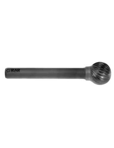 Fresa 06,00X06,00 mm Dent.3 Rotativa Metal Duro Tipo D Esferica -9258- IZAR